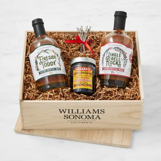 Williams Sonoma 25 Years of Peppermint Bark Gift Crate