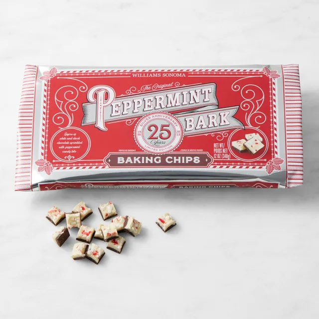 Williams Sonoma 25 Years of Peppermint Bark Gift Crate