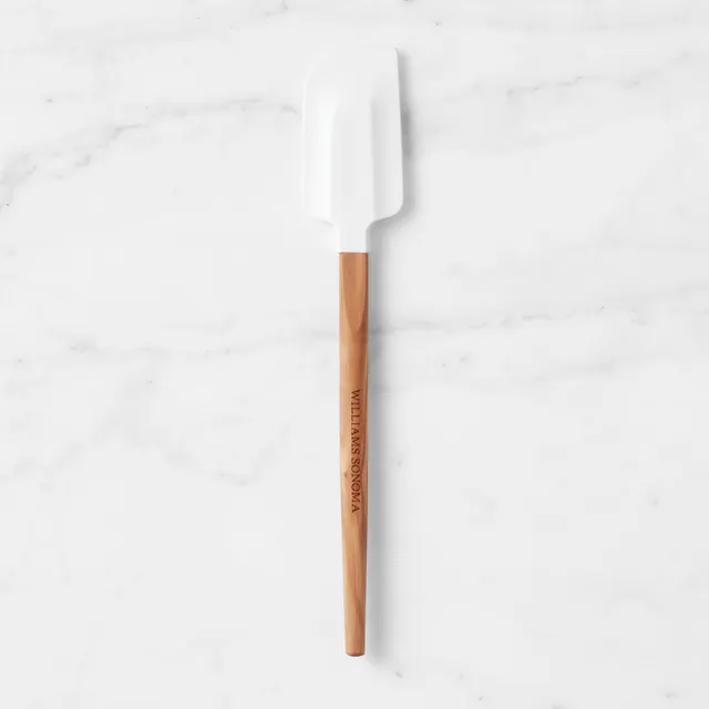 Williams Sonoma Silicone Mini Wood Spatula & Spoonula with Classic Handle