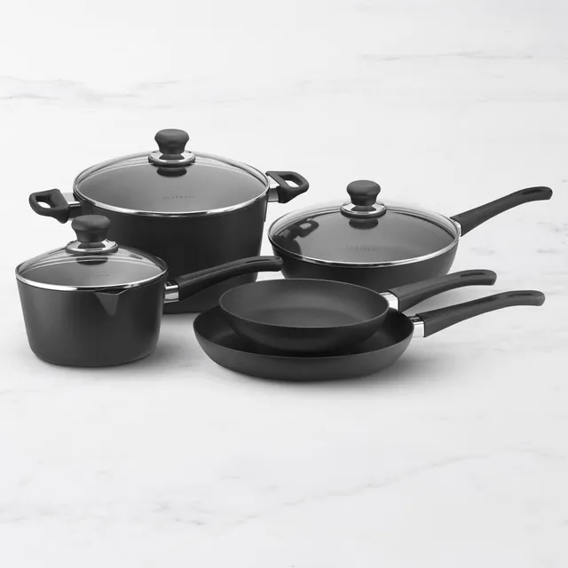 Classic 4-Piece Black Non Stick Pan Set