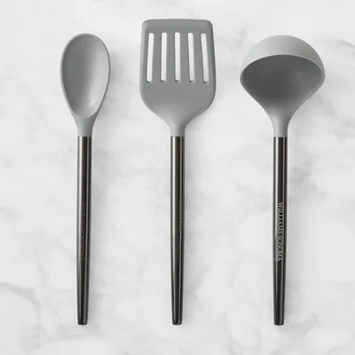 Williams Sonoma Stainless-Steel Silicone Kitchen Utensils - Set of 8