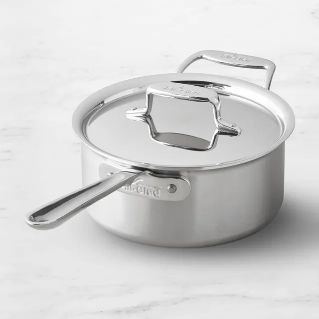 All-Clad G5 Graphite Core Stainless-Steel Saucepan, 4-Qt