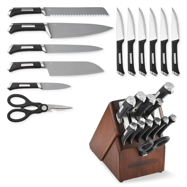 Calphalon Precision SharpIN Nonstick 13-Piece Knife Set w/ Self