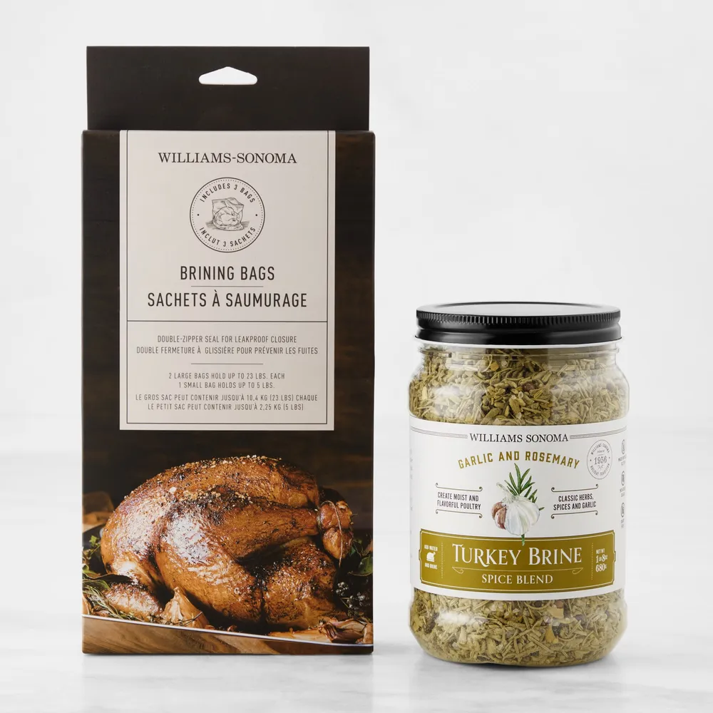Williams Sonoma Garlic Rosemary Turkey Brine with Brining Bags