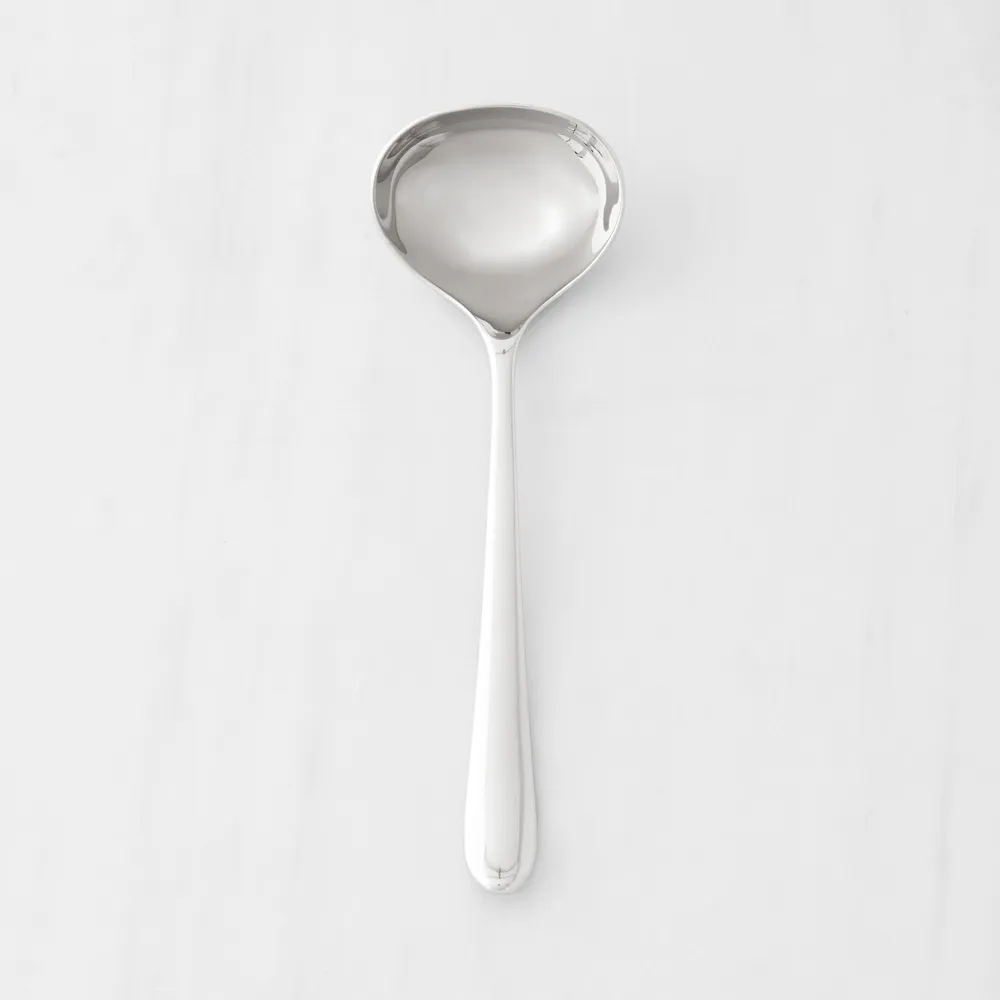 Stainless Steel Gravy Ladle, Small Ladle for Stirring,Soup Ladle Spoon and  Dishwasher Safe