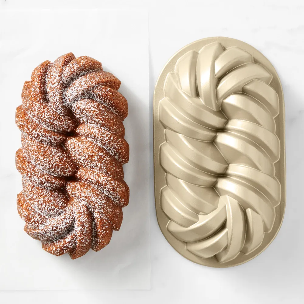 Nordic Ware 75th Anniversary Braided Mini Bundt Pan