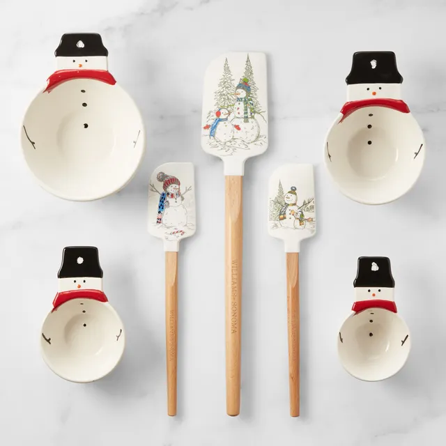 marshmallow snowman stirrers from the Williams-Sonoma catalog