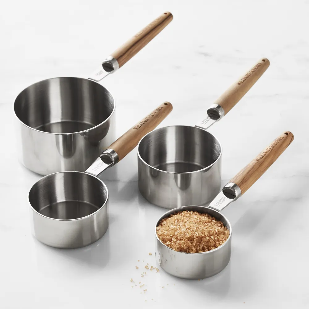 Williams Sonoma Stainless Steel Olivewood Kitchen Utensils