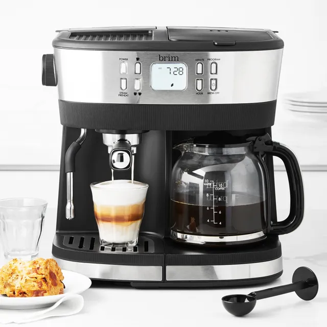 CRUXGG Fully Programmable Settings Coffee Maker with Customizable