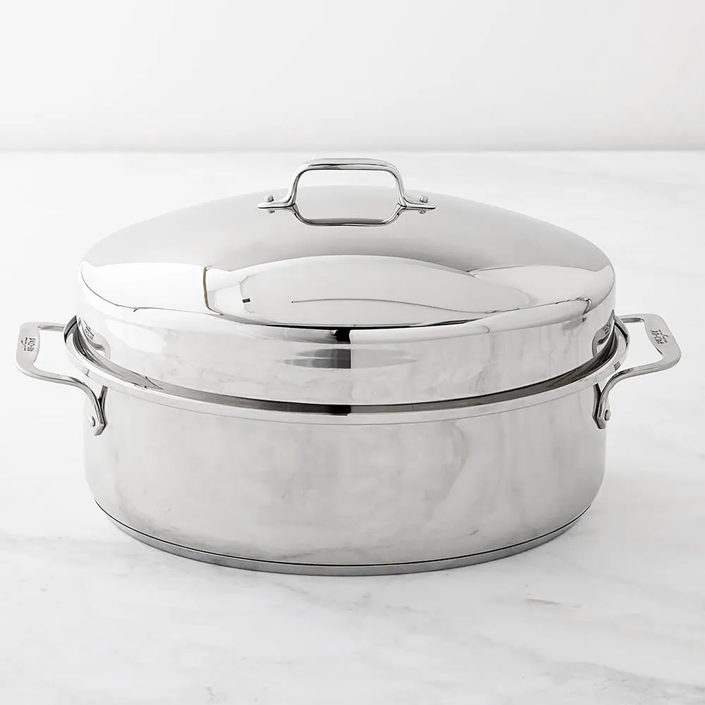 All-Clad Stainless Steel Roasting Pan with Nonstick Rack