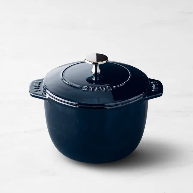 Crock-Pot 7 Quart Round Enamel Cast Iron Covered Dutch Oven Slow Cooker,  Blue, 1 Piece - Ralphs