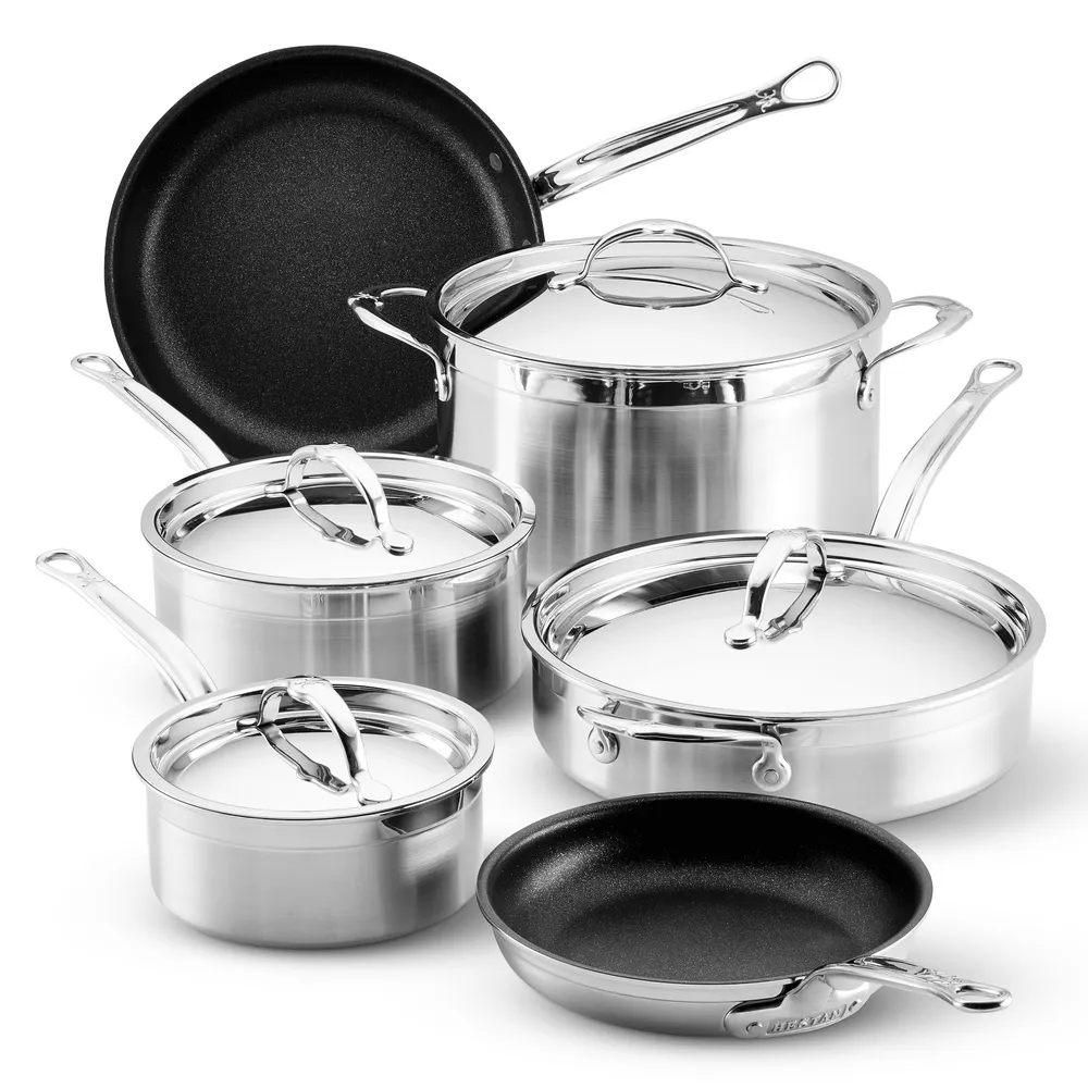 Stainless Pro 10-Piece Cookware Set