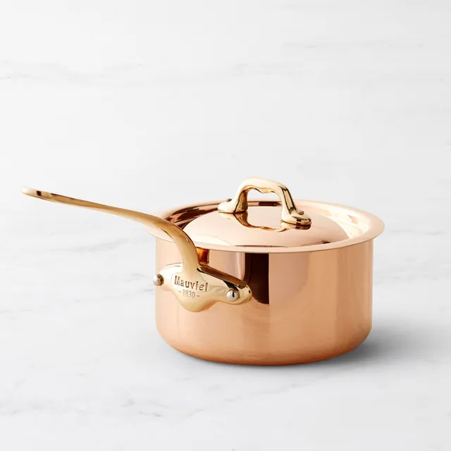 Mauviel Copper Beating Bowl with Loop Handle