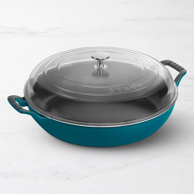 Williams Sonoma Staub Enameled Cast Iron Snowflake Braiser, 2 1/2-Qt.