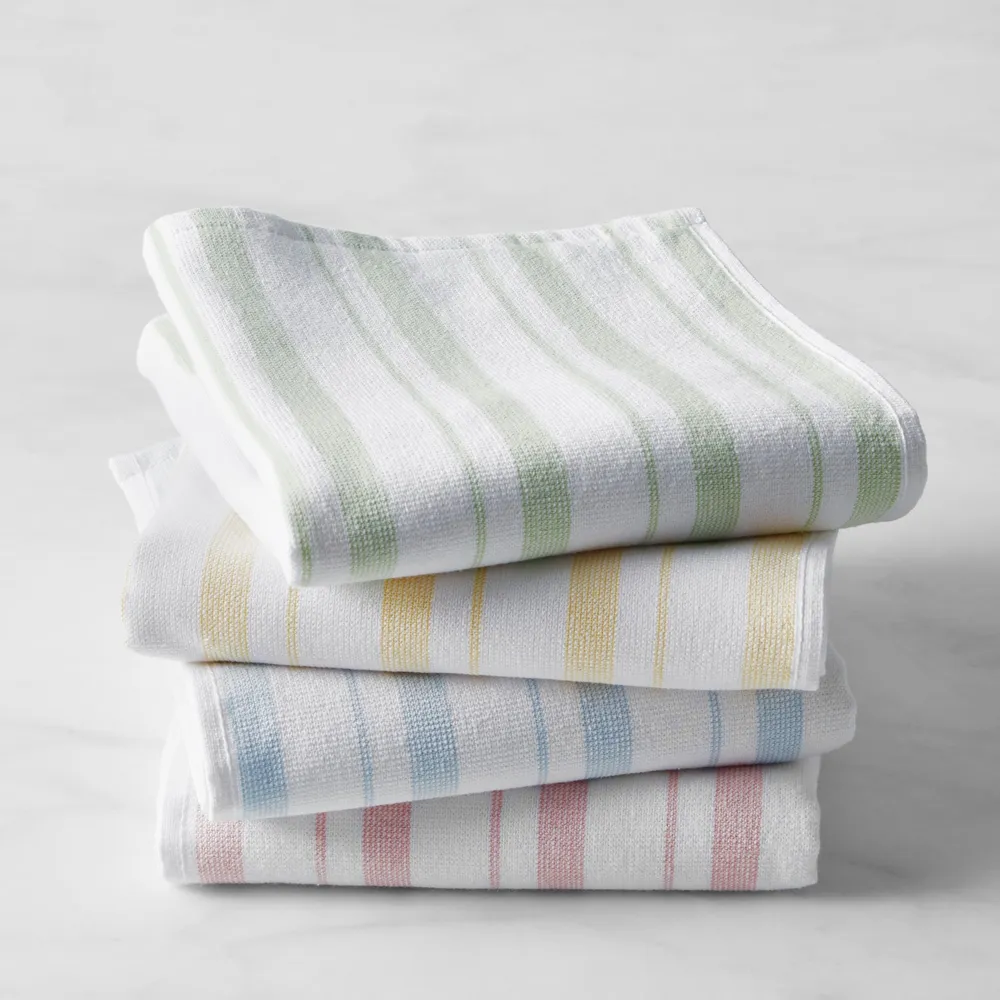 Williams Sonoma Super Absorbent Waffle Weave Kitchen Towels - Set of 4