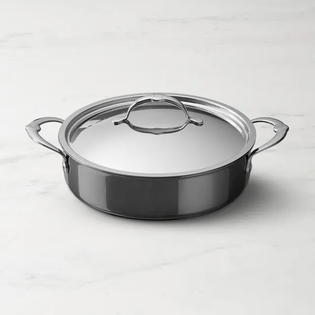 Hestan Nanobond Stainless Steel Dutch Oven 5 Quart with Lid