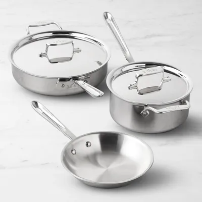 Williams-Sonoma - October 2016 Catalog - All-Clad d5 Stainless-Steel  Steamer Set, 3-Qt.