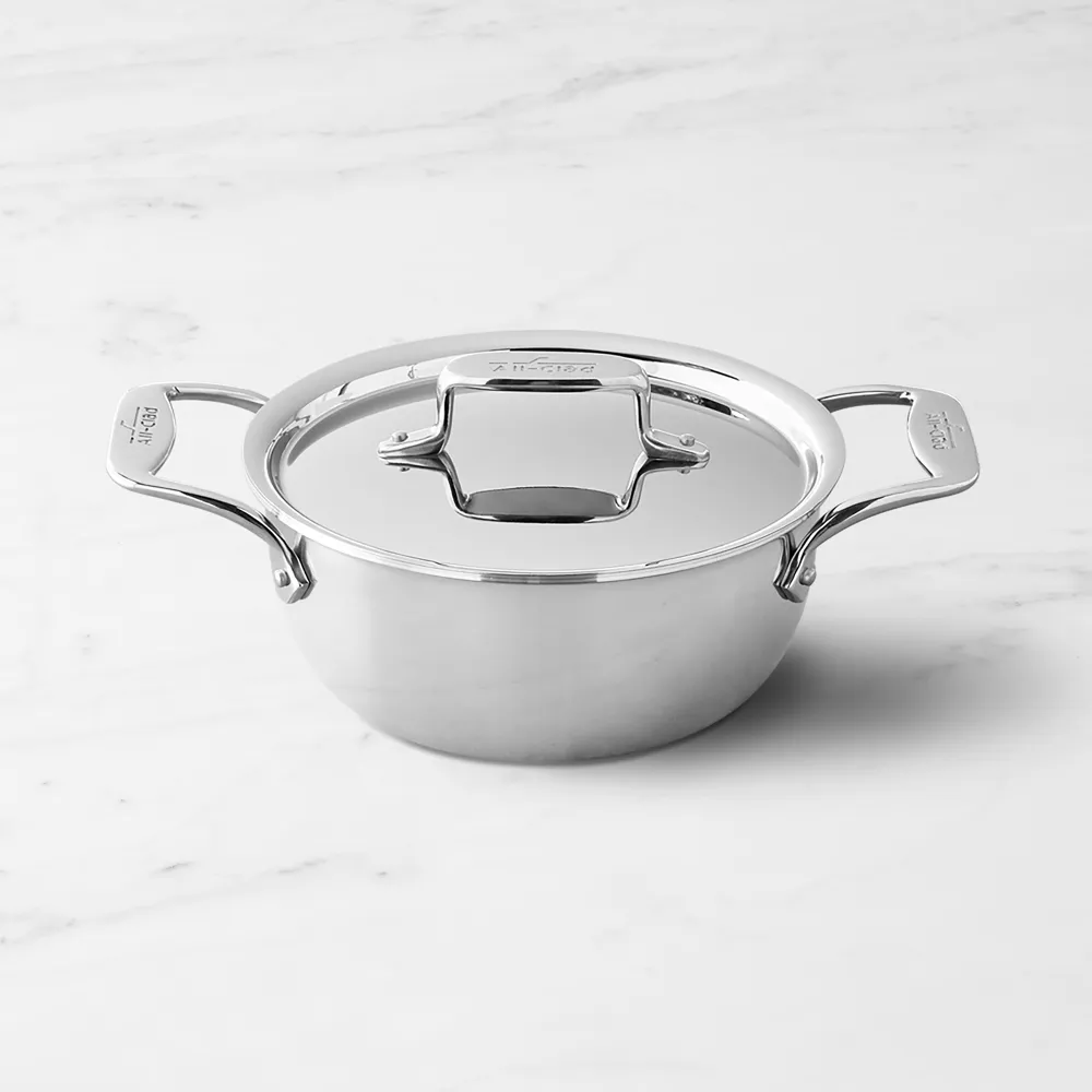 Williams Sonoma All-Clad d5 Stainless-Steel Round Oven