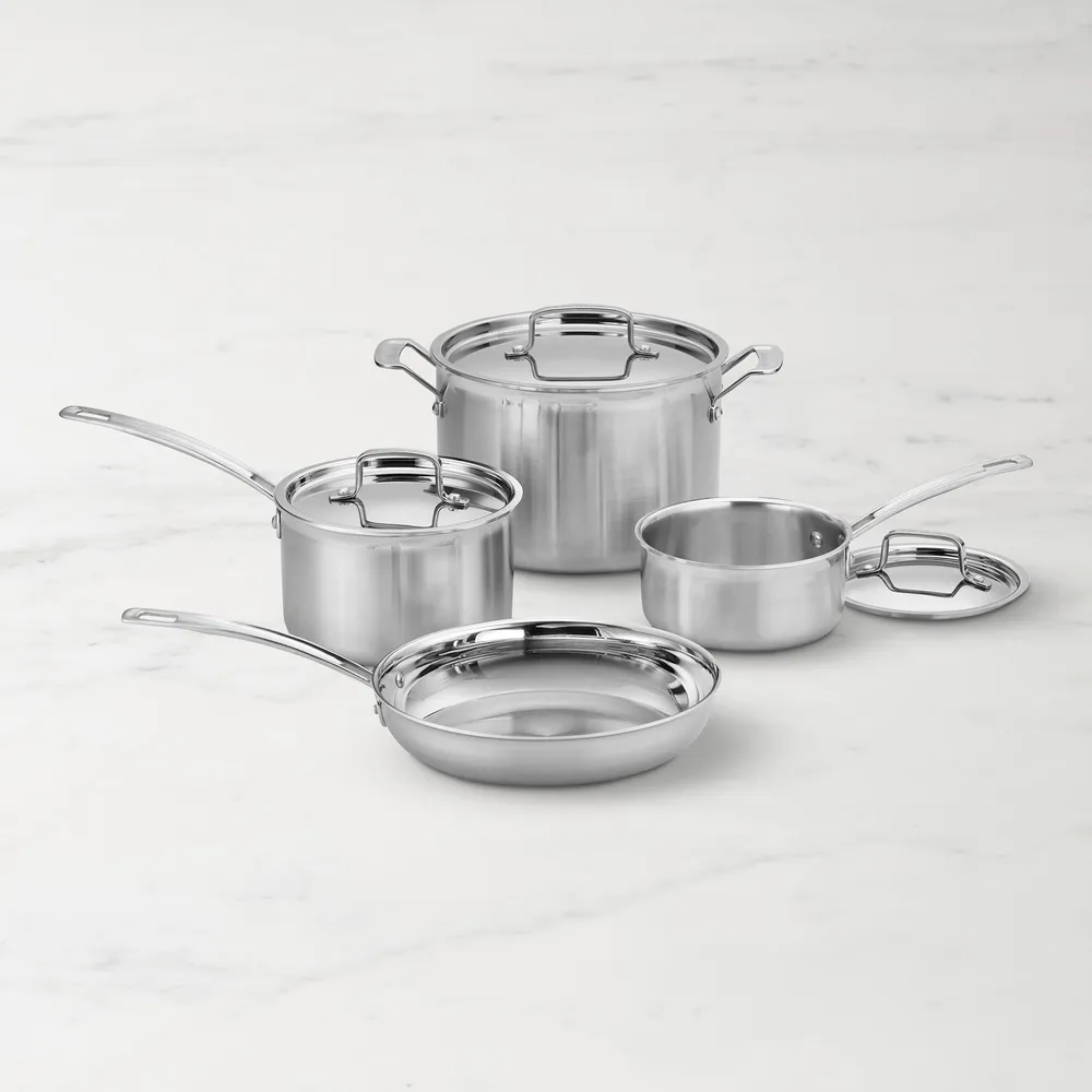 Cuisinart® Custom-Clad 5-Ply Stainless Steel 10 Piece Cookware Set