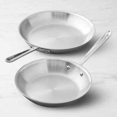 All-Clad d5 Stainless-Steel 10" & 12" Fry Pan Set