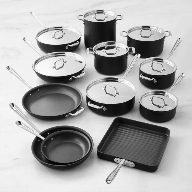 Williams Sonoma All-Clad NS1 Nonstick Induction 5-Piece Cookware Set