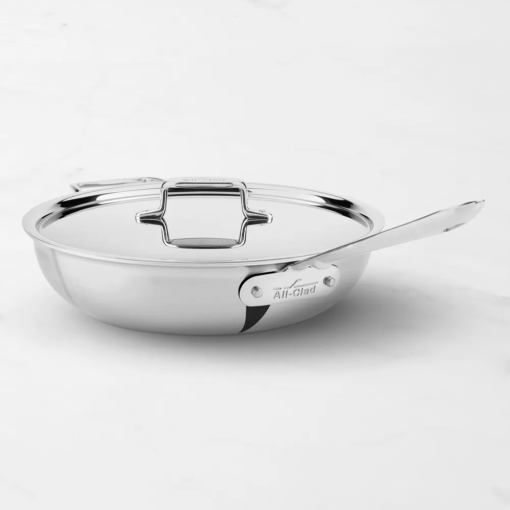 All-Clad Brushed Stainless D5 Cookware 