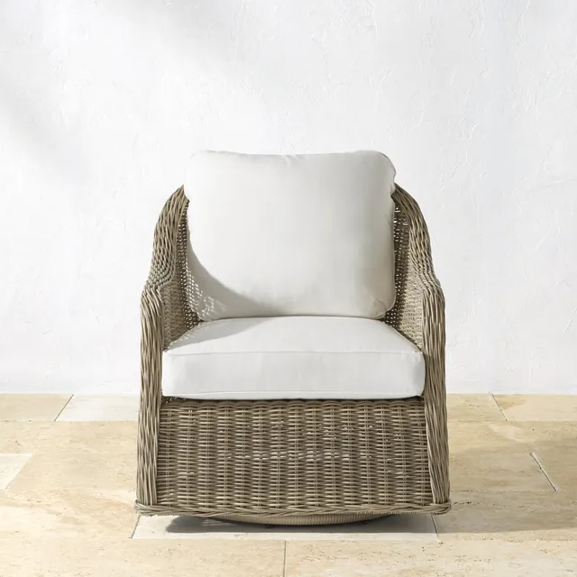 Williams Sonoma Manchester Outdoor Swivel Chair