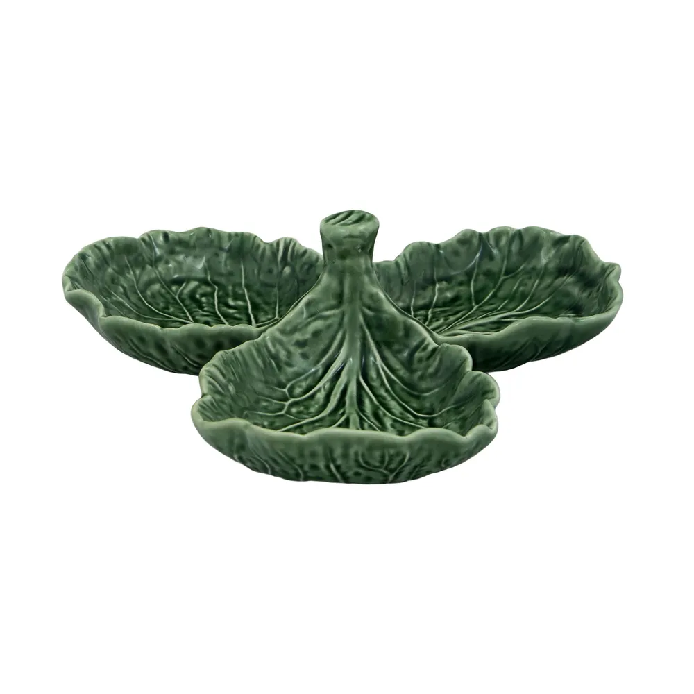 Set Of Williams Sonoma Green Cabbage Tableware