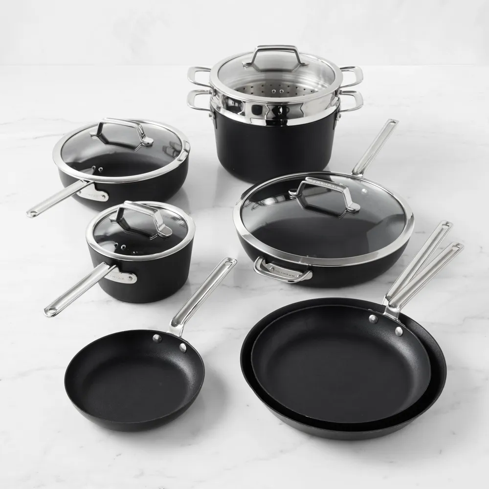 Williams Sonoma SCANPAN HaptIQ Nonstick Fry Pan Set