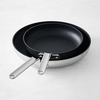 SCANPAN TSS+ Stainless-Steel Nonstick 2-Piece Fry Pan Set