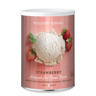 Williams Sonoma Ice Cream Starter - Strawberry, Homemade Ice Cream