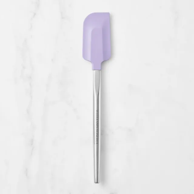 Crate & Barrel Small Offset Spatula with Beechwood handle +