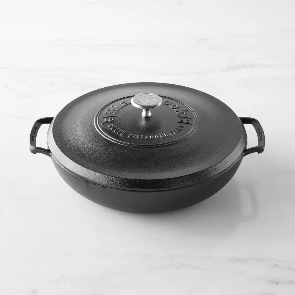 Lodge Blacklock Triple Seasoned Cast Iron Braiser