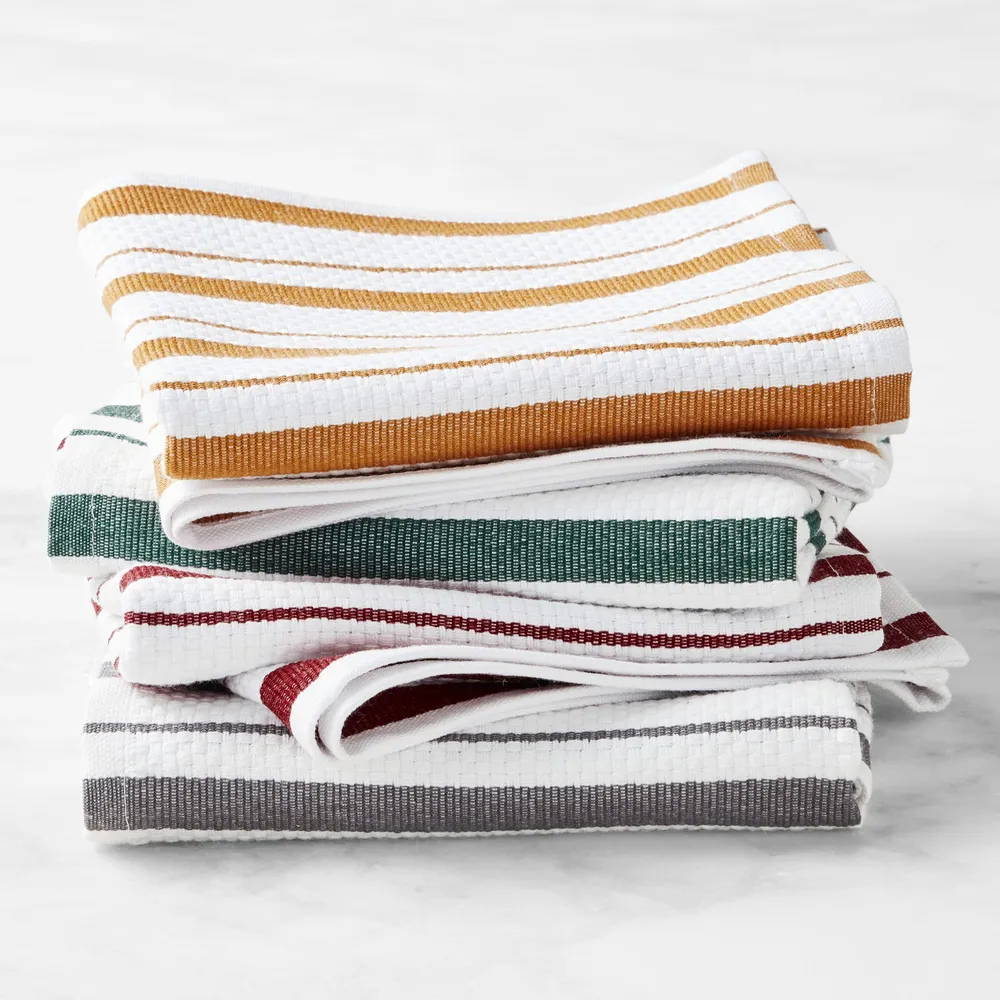 Williams Sonoma Super-Absorbent Autumn Multi-Pack Towels, Set of 4