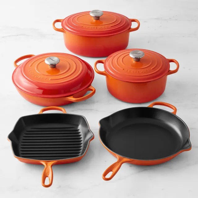 Williams Sonoma Ooni Cast Iron Skillet, Grizzler & Sizzler Pan Cookware Set