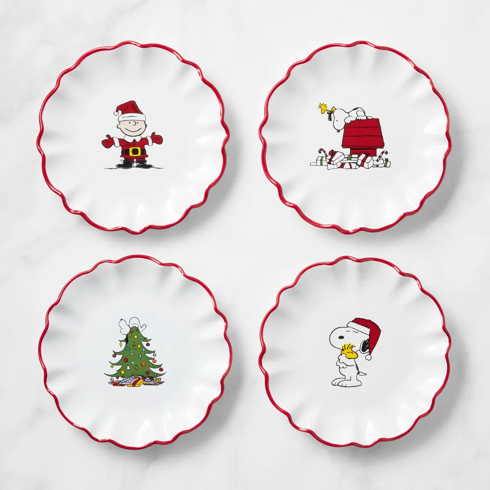 PEANUTS™ Salad Plates, Set of 4