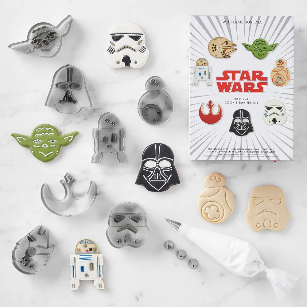 Star Wars™ Stainless-Steel Cookie Cutters, Set of 22