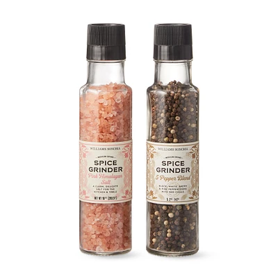 Salt and Pepper Spice Grinder Set