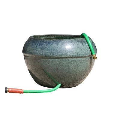 Antique Jade Hose Pot with Cuff
