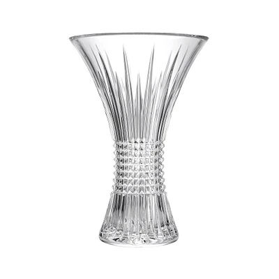 Waterford Lismore Diamond Vase, 14"