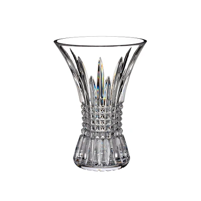 Waterford Lismore Diamond Vase, 8"