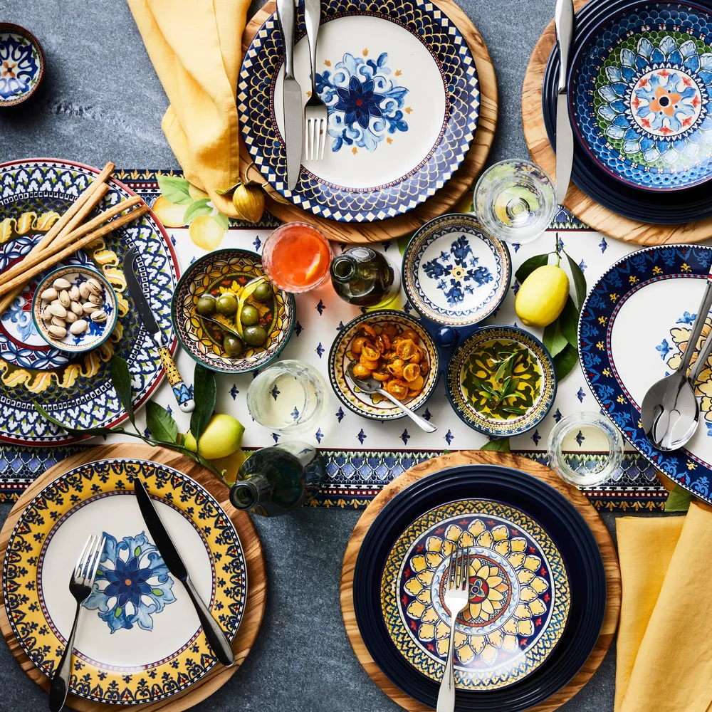 Sicily Outdoor Melamine Dinnerware Collection