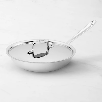 All-Clad D5® Stainless-Steel Nonstick Covered Fry Pan