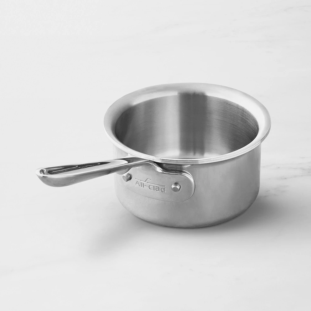 All-Clad D5® Stainless-Steel Butter Warmer, 1/2-Qt.