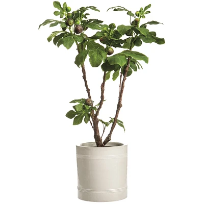 Faux Fig Tree in Pot, 3.8'