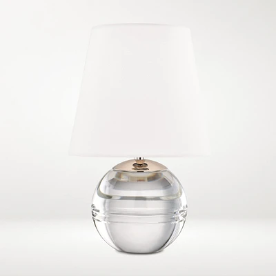 Ridged Crystal Table Lamp