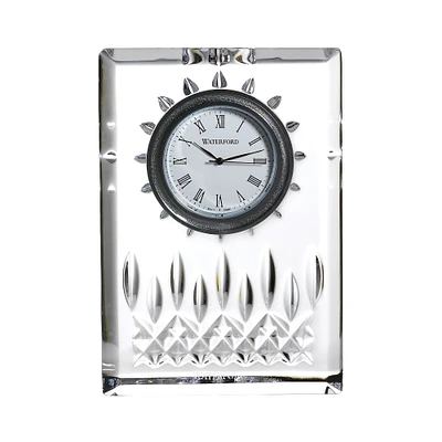 Waterford Lismore Clock, 4"