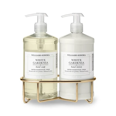 Williams Sonoma White Gardenia Hand Soap & Lotion -Piece Set