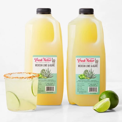 Fresh Victor Mexican Lime & Agave Cocktail Mix, Set of 2, 64oz.