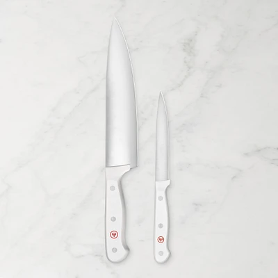 Wüsthof Gourmet White Chef's Knives, Set of 2